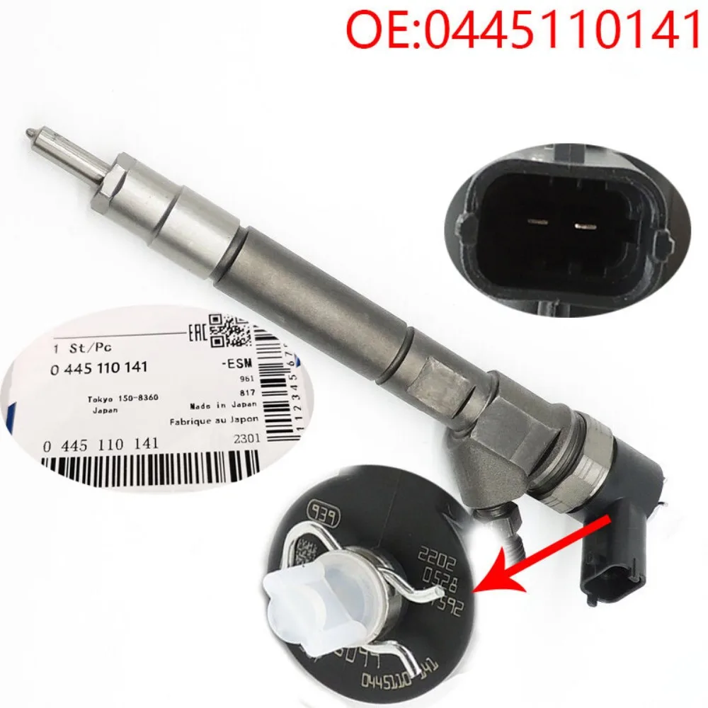 0445110141 common rail EFI injector for Hager star for Bosch diesel common rail injector 0445110141