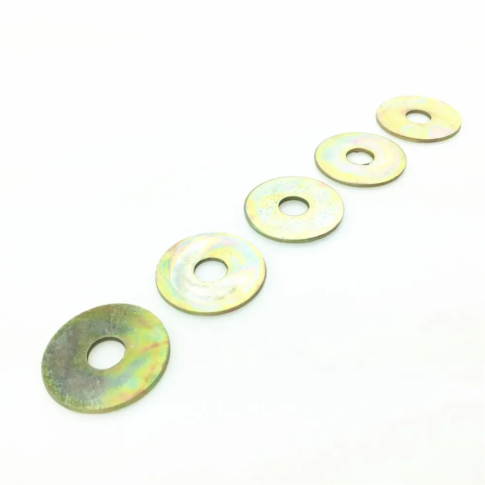 STARPAD For Auto Repair Parts Galvanized Standard Flat Washers Fasteners Connections Thickened Gaskets 50pcs