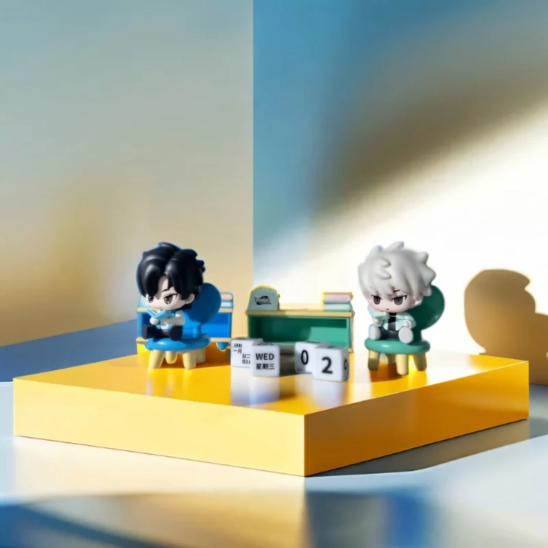 

Genuine Linkclick Desk Calendar Blind Box Lu Guang Cheng Xiao Shi Desktop Ornament Garage Kit Doll Trendy Play Gift For Fans