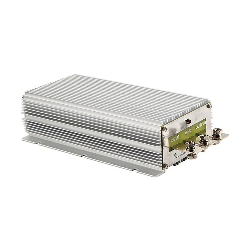 Factory Direct Automotive Outdoor Portable 12VDC-24VDC 40A Single IP68 Waterproof Single Output DC/DC Converter 96% Home Motor