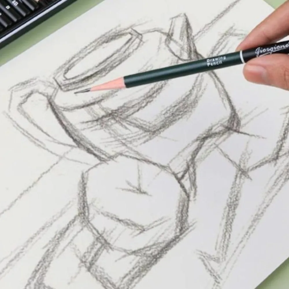 

Smooth Sketching Pencil Graphite Mixed Soft Charcoal Pencil Art Supplies Durable Drawing Pencil Set Drawing Stationery