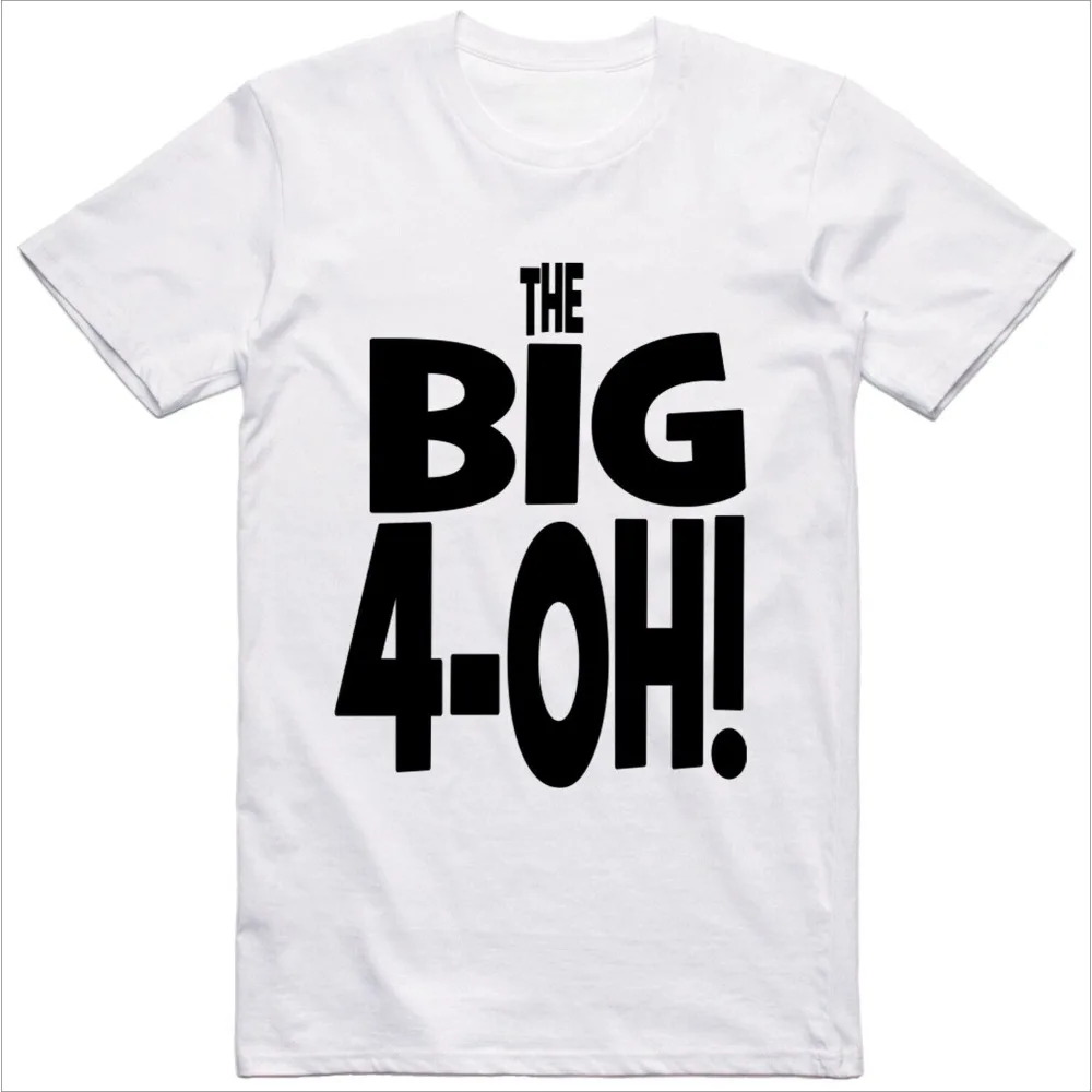 مضحك تي شيرت 40th حفلة عيد ميلاد للجنسين العادية التي شيرت الرجال النساء العالمي موضة عادية Crewneck تي شيرت الصيف المحملة