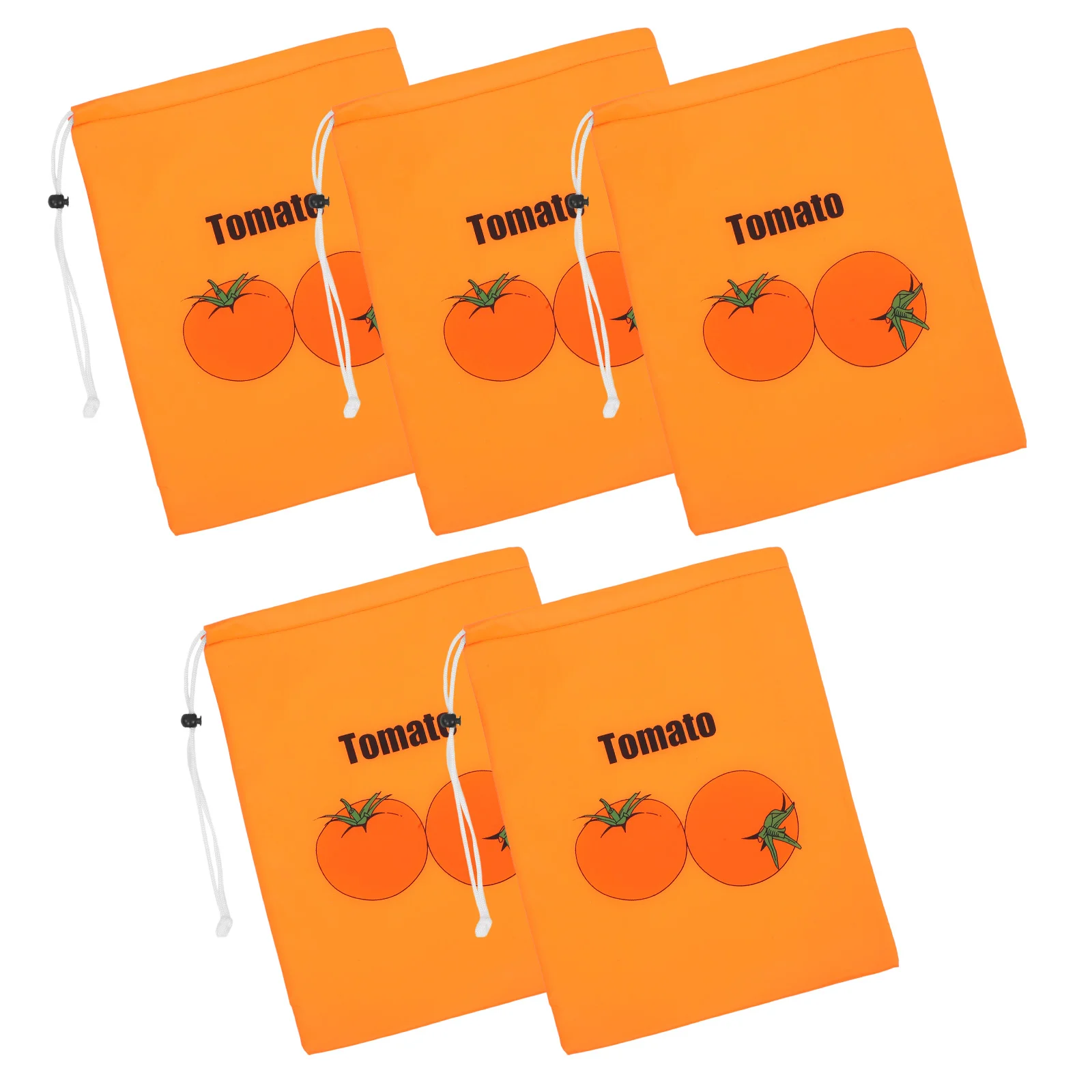 

5Pcs Heavy Duty Fruit Freshness Bag Multi Layer Aluminum Insulated Drawstring Pouch for Cold Hot Food Carry Reusable Kitchen