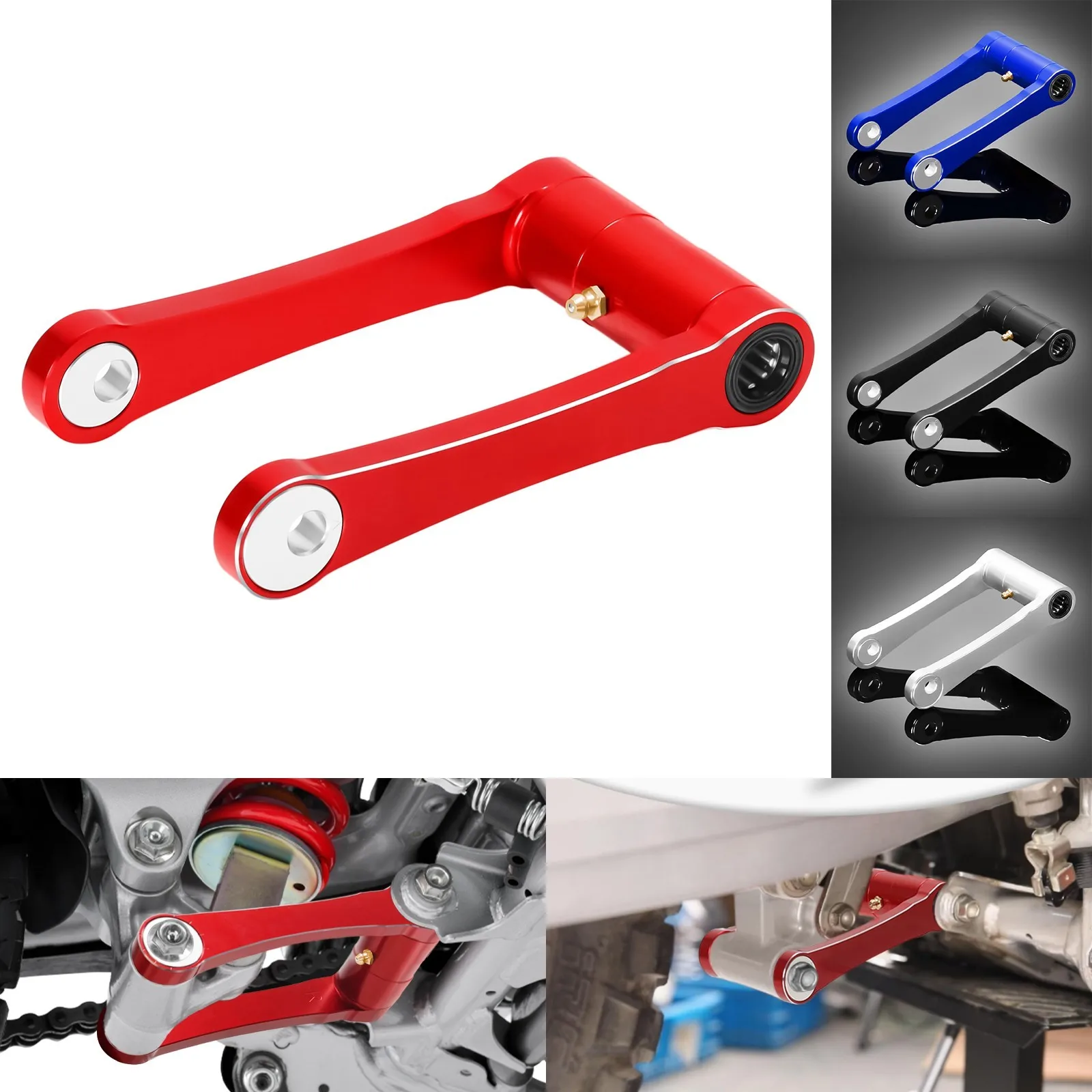 

3D CNC Adjustable Rear Lowering Link For HONDA CRF300L CRF300L Rally 2021-2025 Aluminum Alloy Suspension Modification Kit