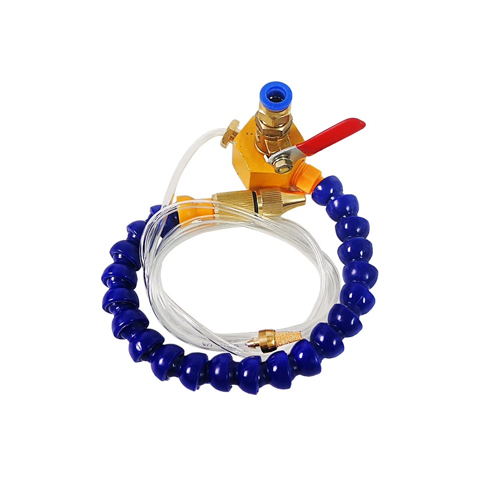 Water Oil Coolant Pipe Hose Cooling Tube For Engraving CNC Milling Lathe Machine Tools Round Nozzle Adjustable Assembly