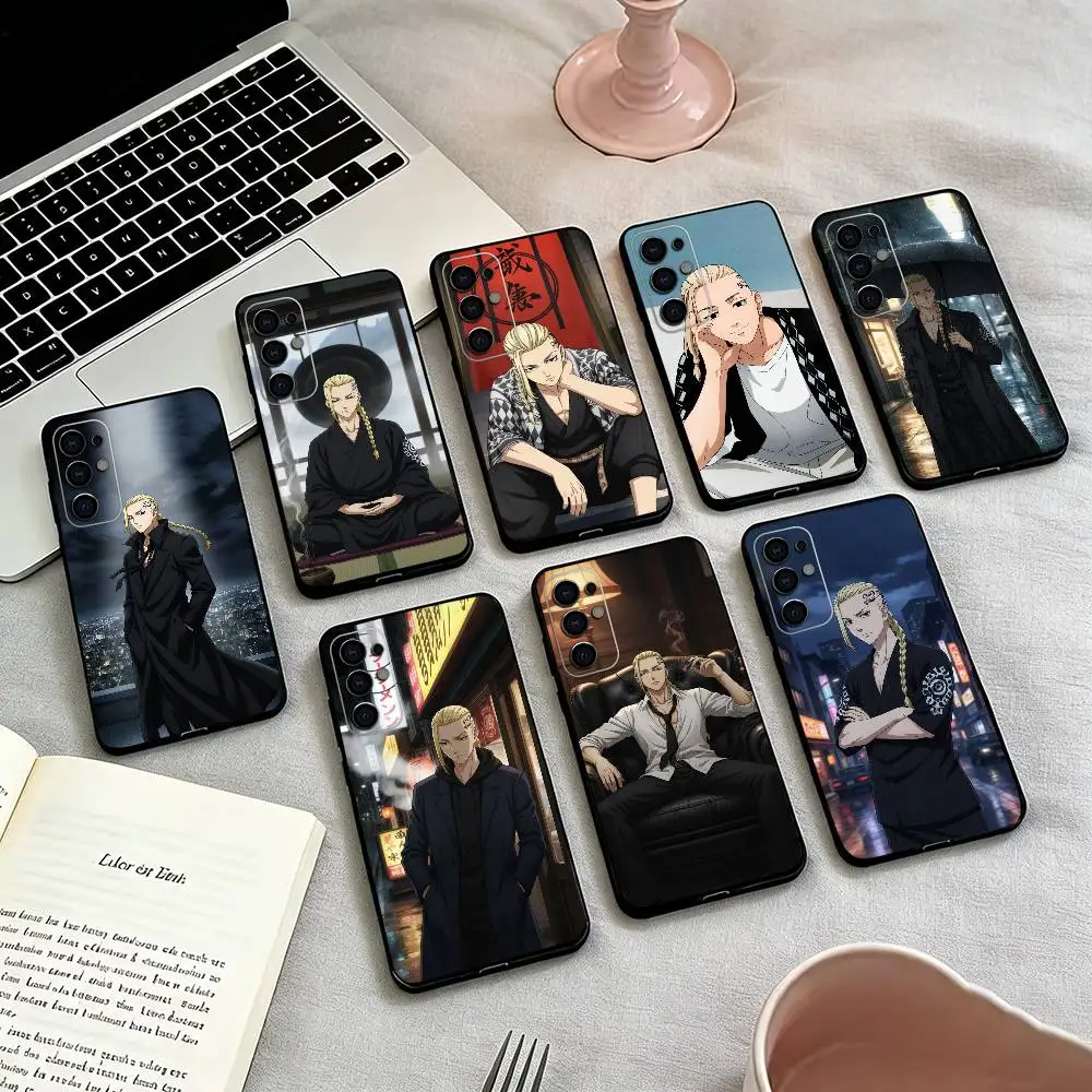 

Tokyo R-Revenger-S Draken Phone Case For Samsung S25,S24,S21,S22,S23,S30,Ultra,S20,Plus,Fe,Soft Silicone Black Cover