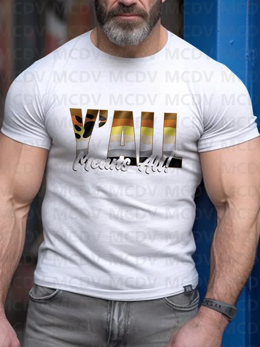 Men's Whisper Words Of Wisdom Let It Be Art Print Casual T-Shirt 3D Printed men's T Shirt