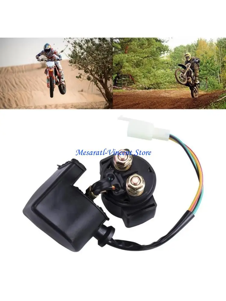 A70F Industrial Grade Starter Solenoid Motorcycle Parts for 50-250cc GY6 Engine