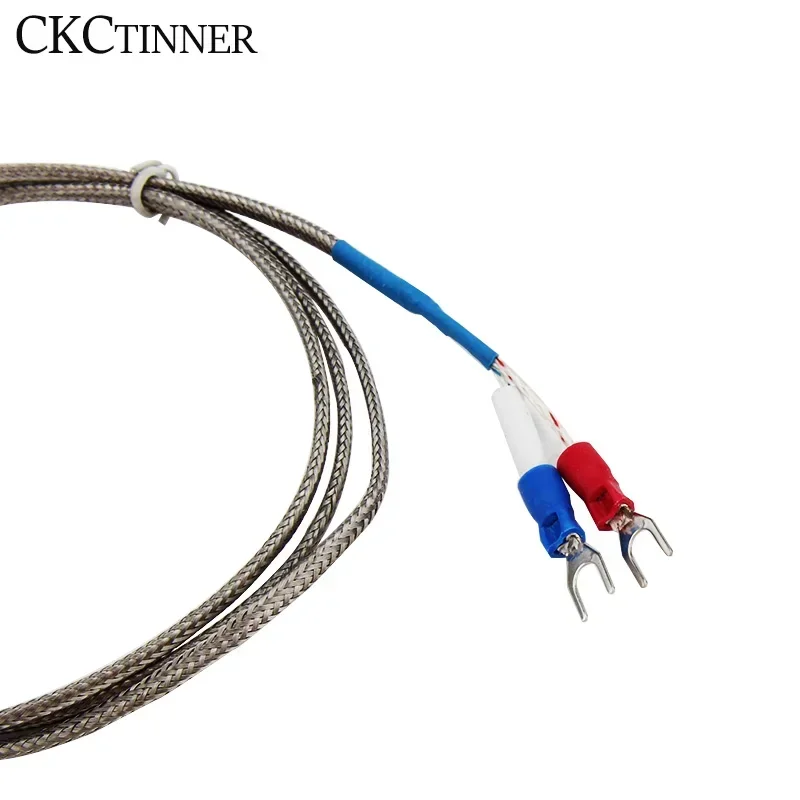 Thermocouple Thread M6 Screw Type K 1/2/3/4/5m Probe Sensor Temperature Sensor 0-400°C Temperature Controller