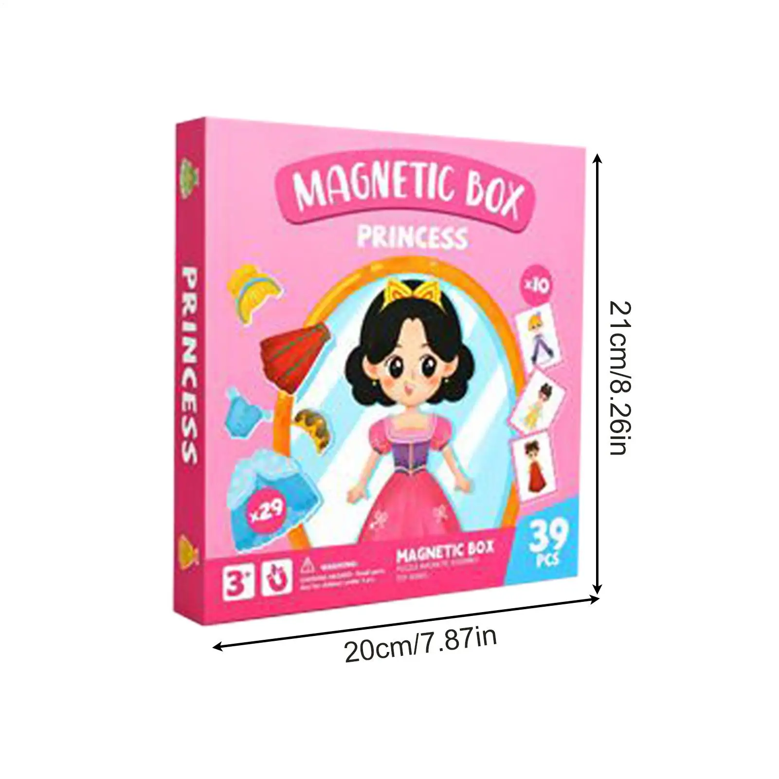 Magnet Puzzles Educational Dress Up Toys Brain Teaser Puzzles For Preschool Boys Girls Homeschool Daycare Centers Kindergarten