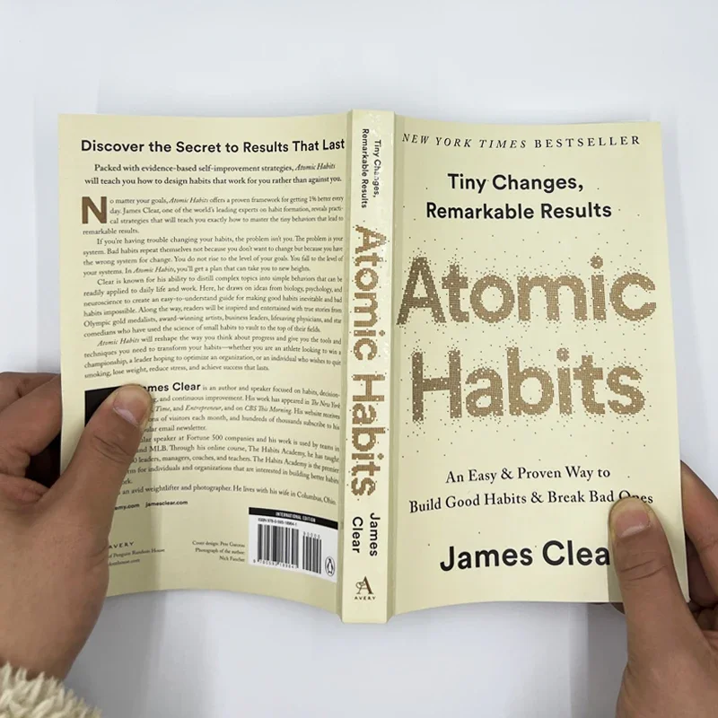 Imagem -05 - Livros de Autogestão de James Clear Atomic Habits Uma Maneira Comprovada Fácil de Construir Bons Hábitos Quebrar Maus Hábitos