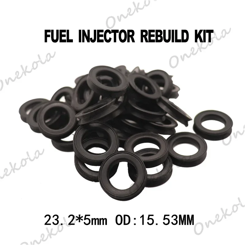 

Free shipping 500pieces Top quality whole sale fuel injector repair kits oring Rubber Seal washer For Toyota Lexus 23250-50030