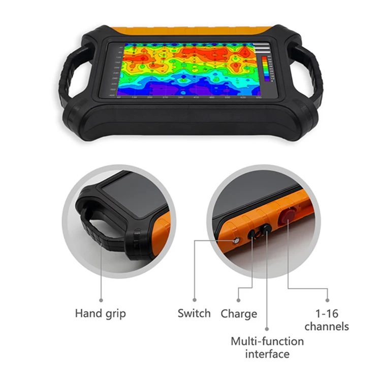 AIDU ADMT-200AX Electronic Embankment Internal Erosion Detection and Road/Dam Piping Inspection Equipment