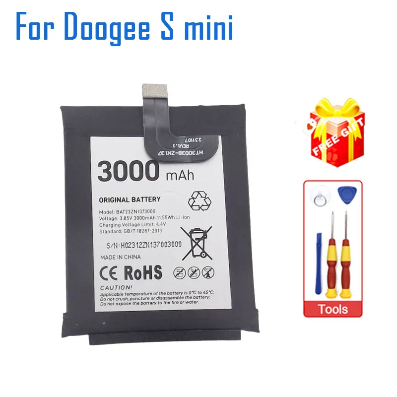 New Original DOOGEE S mini USB Battery Inner Built Cell Phone Battery Repair Accessories For DOOGEE S mini Smart Phone