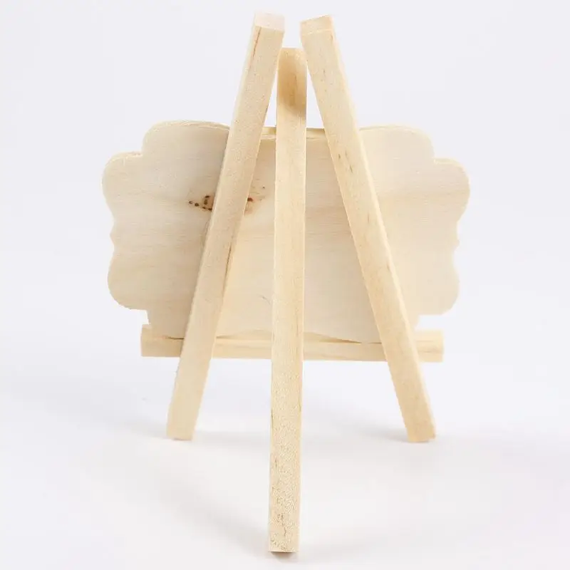 24 Stuks Mini Houten Schoolbord Bericht Rechthoekige Leisteen Bord Kaarten Memo Label Borden Prijs Cijfer Tabel