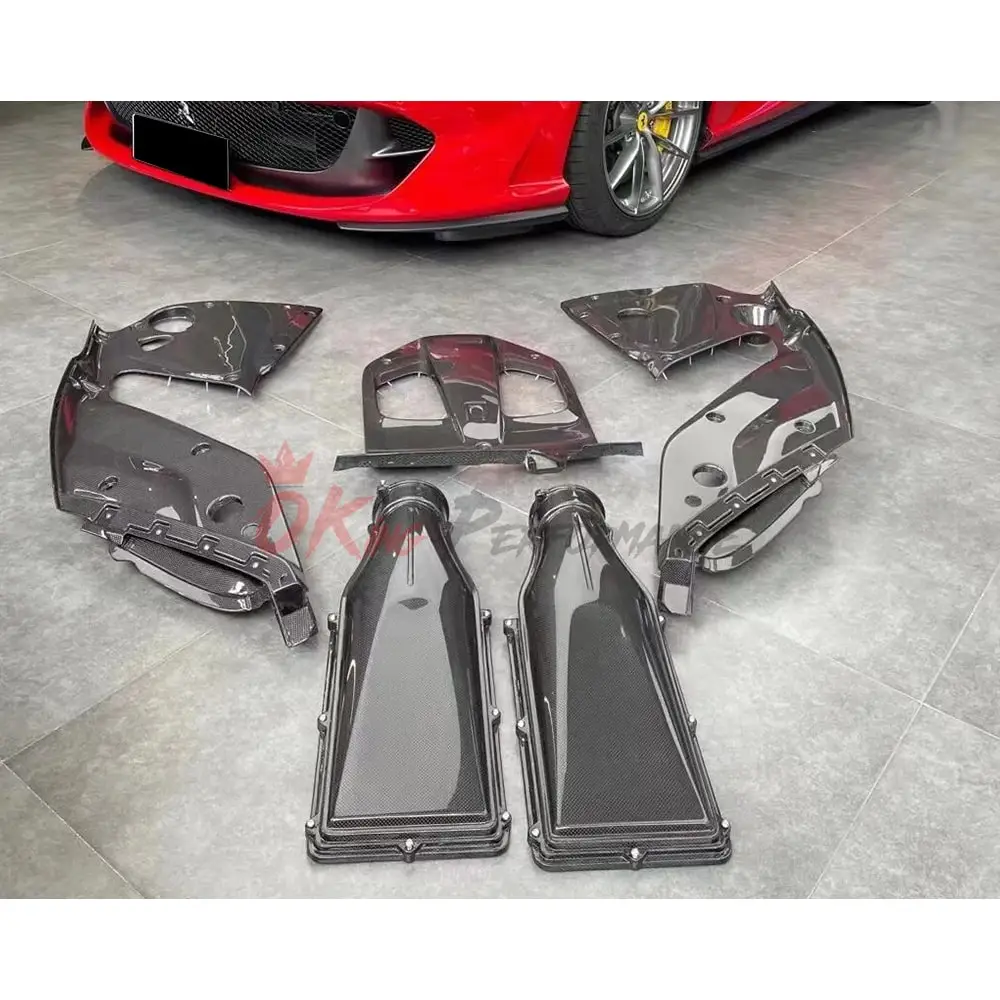 

Dry Carbon Fiber Engine Bay Upgrade Set for Ferrari 812 Superfast 2017-2023