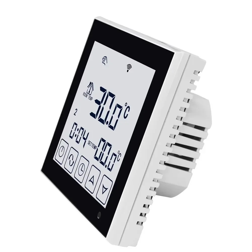 Heisen Wifi عنصر التدفئة الكهربائية التحكم في درجة الحرارة ترموستات لوحة كهربائية ترموستات #4