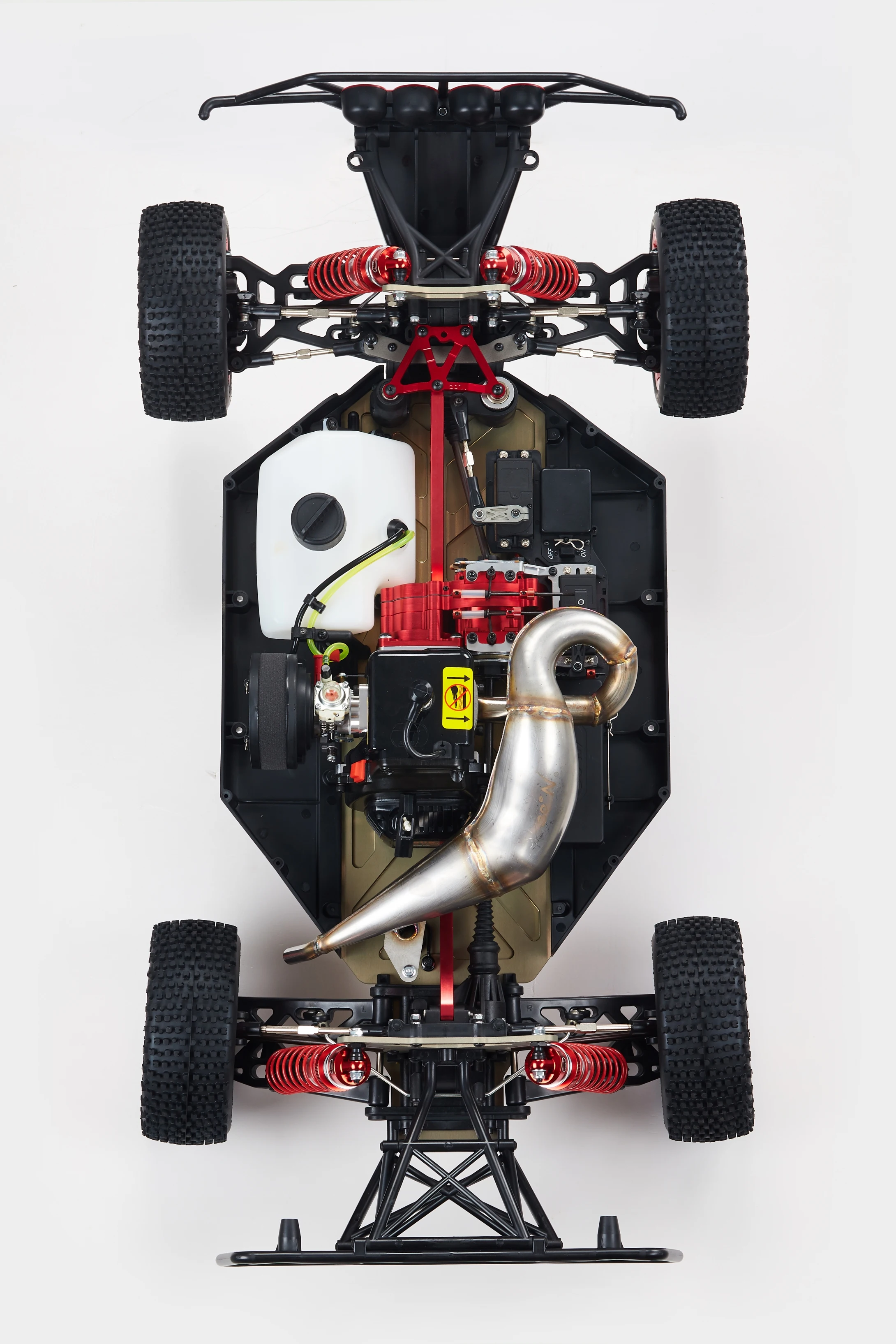 New gasoline-powered Bws 30°N1/5 large-scale gasoline-powered 38cc large-displacement remote control model car DTT-7S 2.0V2