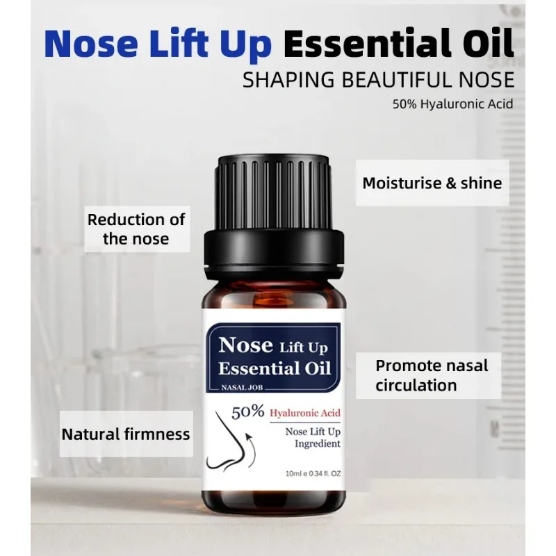 Nose Massage Essential Oil Up Heighten Rhinoplasty Firming For Moisturizing Nose Serum Reshape Natural Face Beauty Care Products