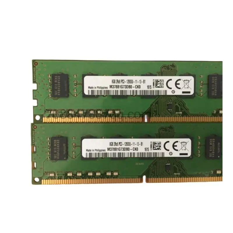 original 100% authentique   8G 2RX8 PC3-12800U-11 DDR3 1600  8GB