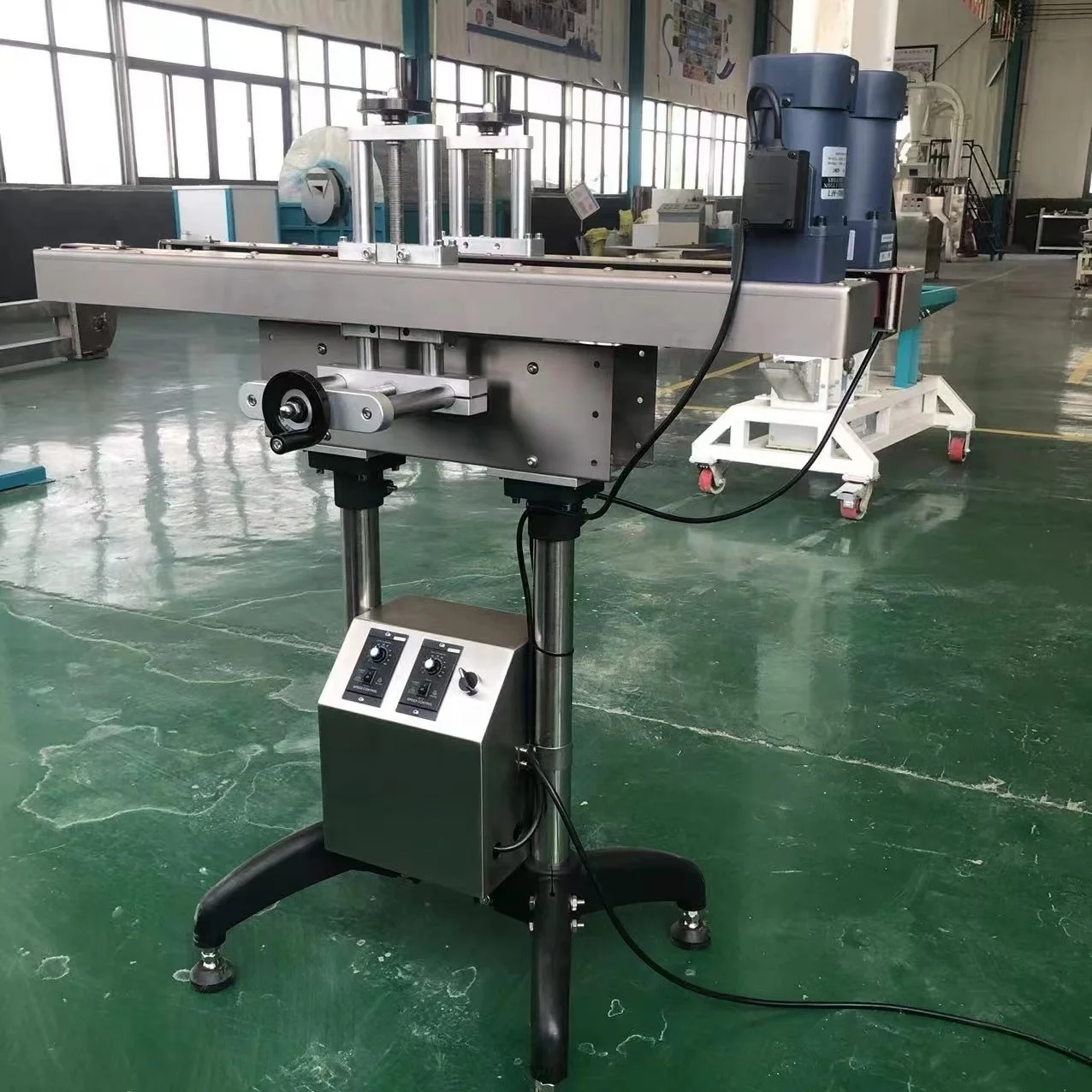 New High Precision Stainless Steel Assemble Bottomless Side Belt Transfer Conveyor