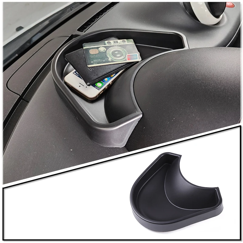 Armaturenbrett-Aufbewahrungsbox, Aufbewahrungs- und Ordnungsbox, Auto-Organizer, Autozubehör für Mercedes Benz Smart 453 Fortwo Forfour 2016–2021