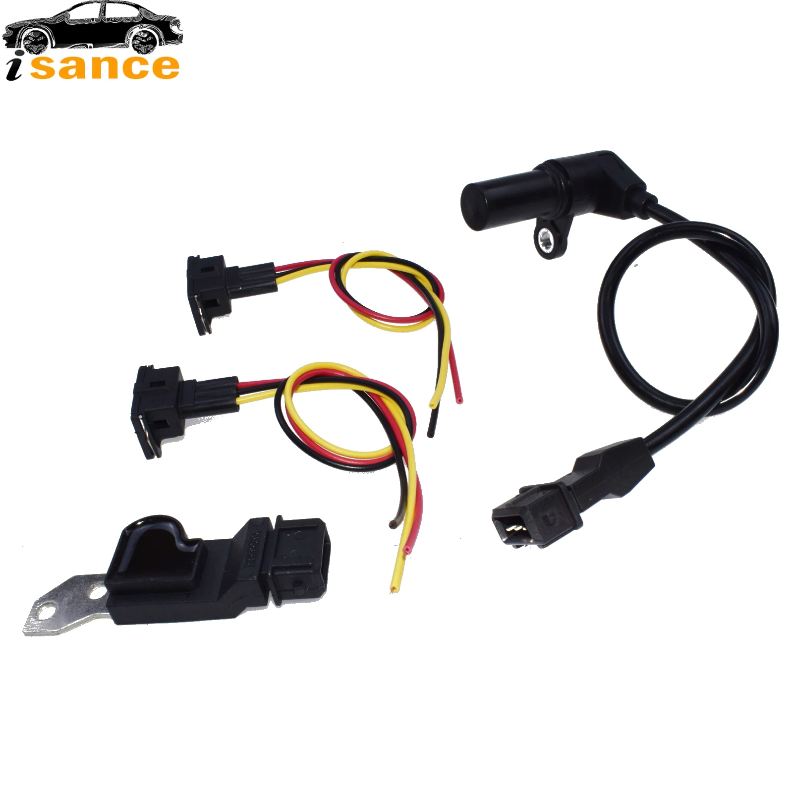 Crankshaft Camshaft Position Sensor & Connector Harness For Cherolet Aveo Aveo5 Potatic Wave Wave5 96253544 96253542  25182450