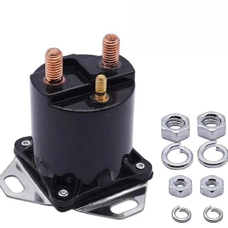 Heavy Duty 3 Terminal Electromagnetic Starter Relay 12V Replace 725-3001 925-3001 Auto Engine Start Relay