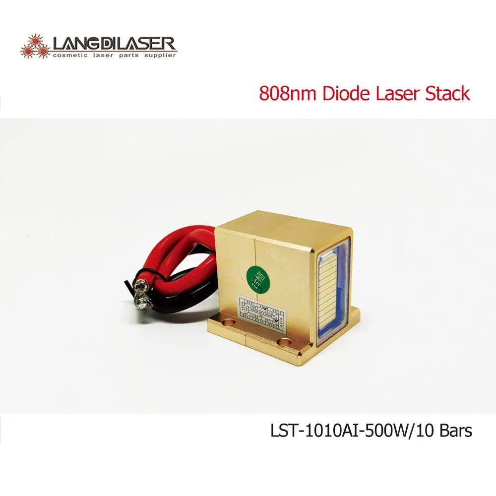 LST-1010AI / 808&810nm Diode Laser Stack / Macro-Channel -808-laser / Power 500W / Installation 10 Bars