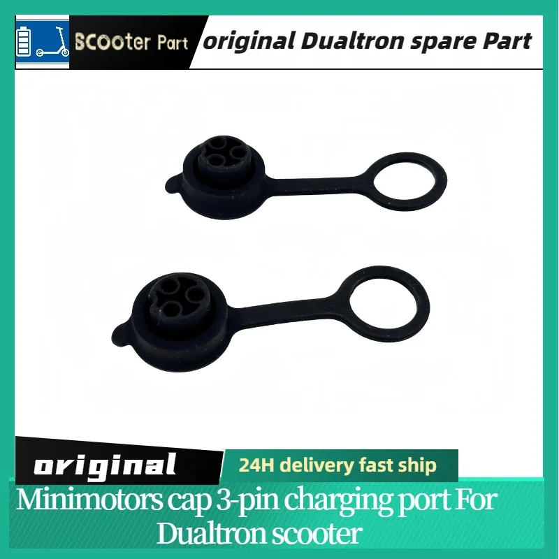 original Dualtron scooter 3-pin charging Port CAP for Electric Scooter, Dualtron, New Version, 2022