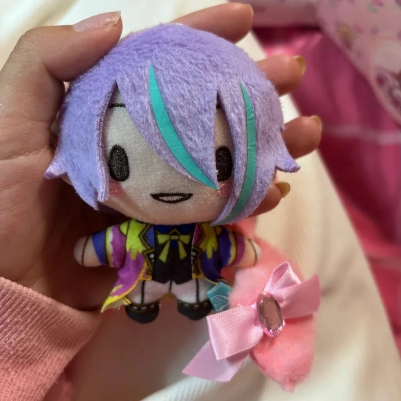 Game Project Sekai Colorful Stage PJSK Kamishiro Rui Cosplay Keychain Kawaii Plush Doll Pendant Keyring Key Chain Bag Accessory