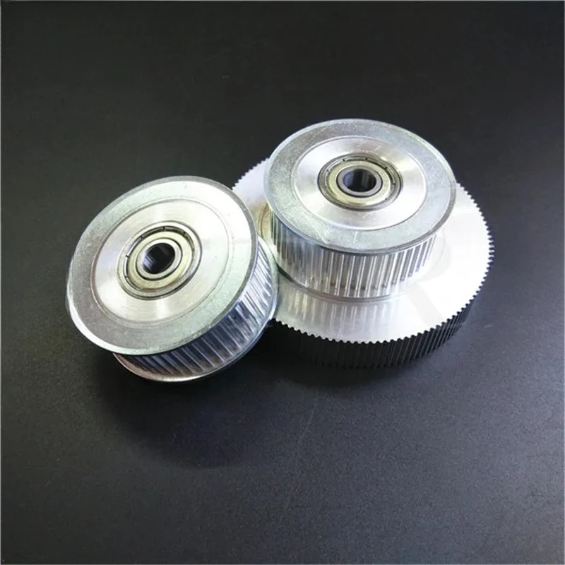 Outdoor Inkjet Printer X6 carriage motor gear tower pulley Polar driven gear single decked DX5 DX7 printhead 1pc 1pair
