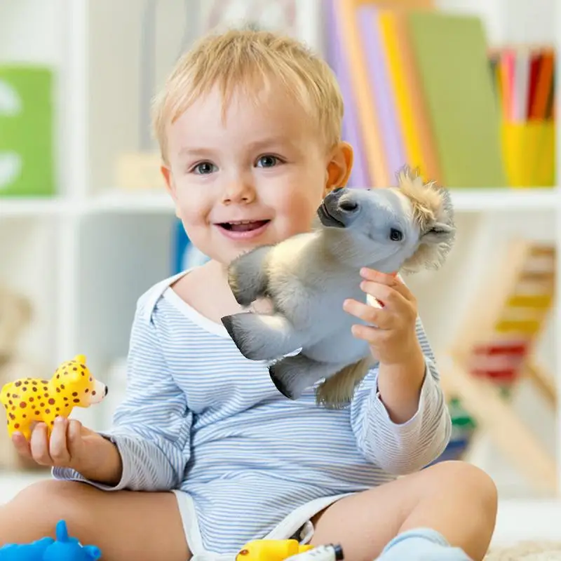 Kids Horse Toys Horse Stuffed Animal With Movement & Sounds Early Educational Toy Interactive Electronic Pet For Girls Boys
