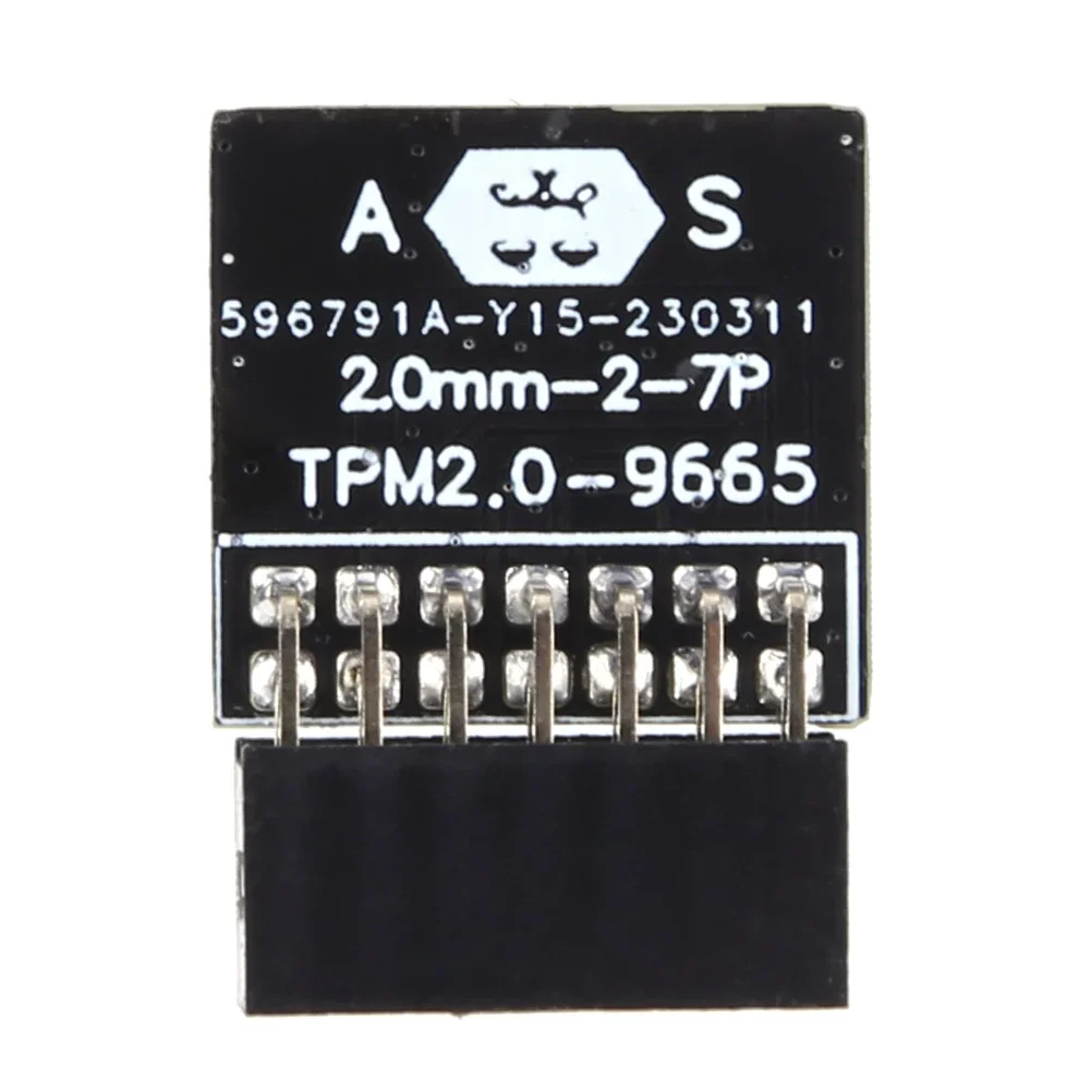 TPM 2.0 Module TPM Chip 14 Pin 2x7P Security Module for ASUS for Win11 Platform Protection Module