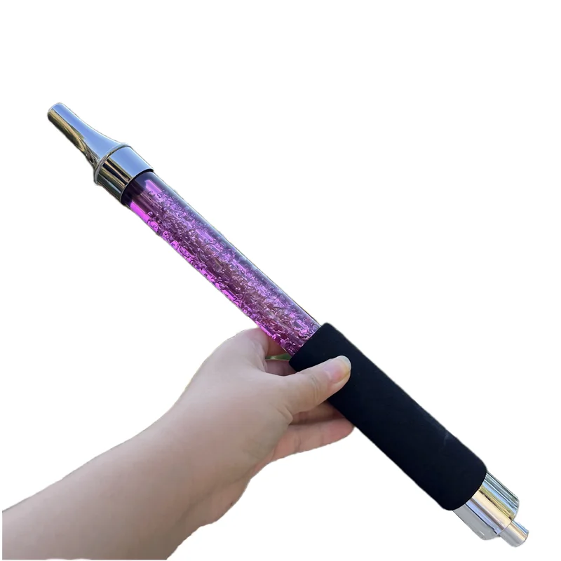 40CM Hookah Gel Quick Freeze Mouthpieces with Sponge Handle Suit for Any Silicone Hose Shisha Chicha Narguile Accessories
