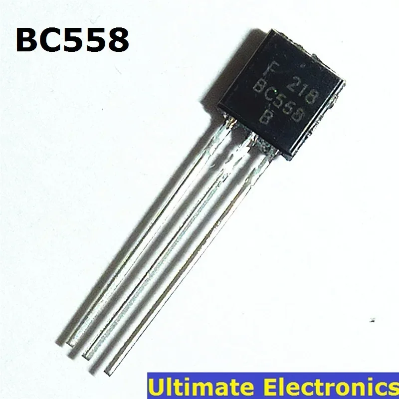 50pcs/500pcs BC558 TO-92 PNP General Purpose Transistor BC 558