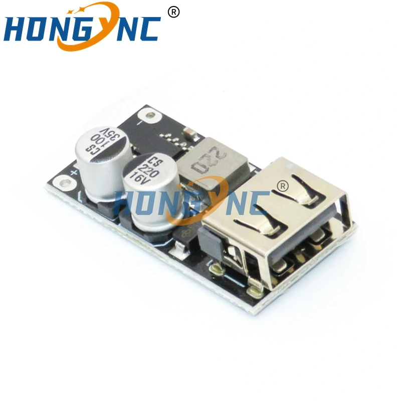 MH-KC24 QC3.0 QC2.0 USB DC-DC Buck Converter Charging Step Down Module 6-32V 9V 12V 24V to Fast Quick Charger Circuit Board 5V