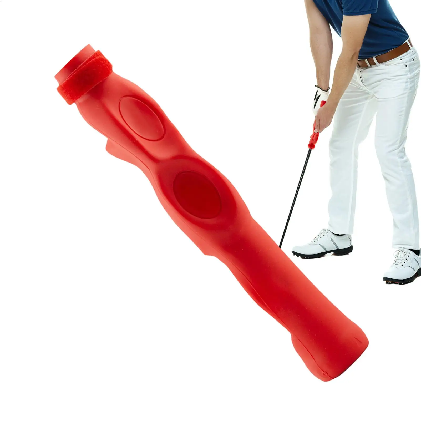 Golf Grip Aid Anti-Slip Universal Removable Silicone Correction Tool Golf Practice Correct Grip Aid for Adults Teen Golfers Men - view 5