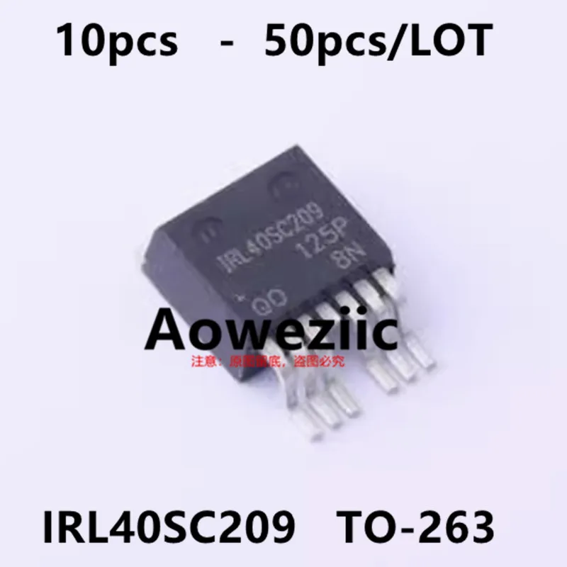 

Aoweziic 2021+ 100% New Imported Original IRL40SC209 40SC209 TO-263 N-channel MOS FEF 40V 478A