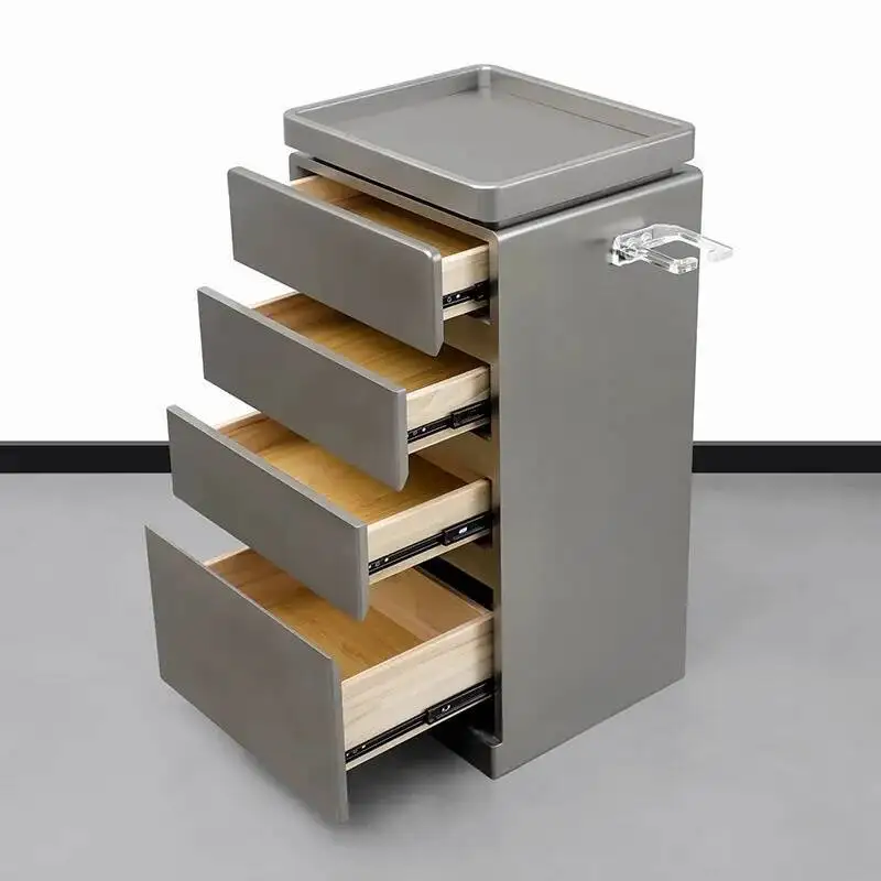 

Barber Shop Salon Beauty Multi-layer Trolley Equipment Modern Storage Simple Salon Trolley Kapsalon Opbergkast Salon Furniture