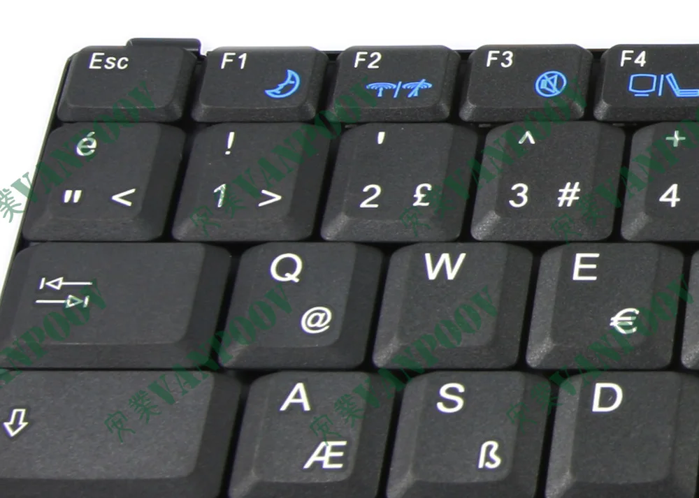 لوحة مفاتيح جديدة للكمبيوتر المحمول TR Tastatur لـ Fujitsu Amilo La1703 La 1703 إصدار TR تركي أسود - K 020626 B2 TR