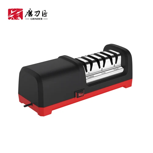 TAIDEA TG2101 전문 전기 나이프 숫돌 그릿 360/600 # 및 연마 연마 숫돌 숫돌 Power18W EU 플러그 
