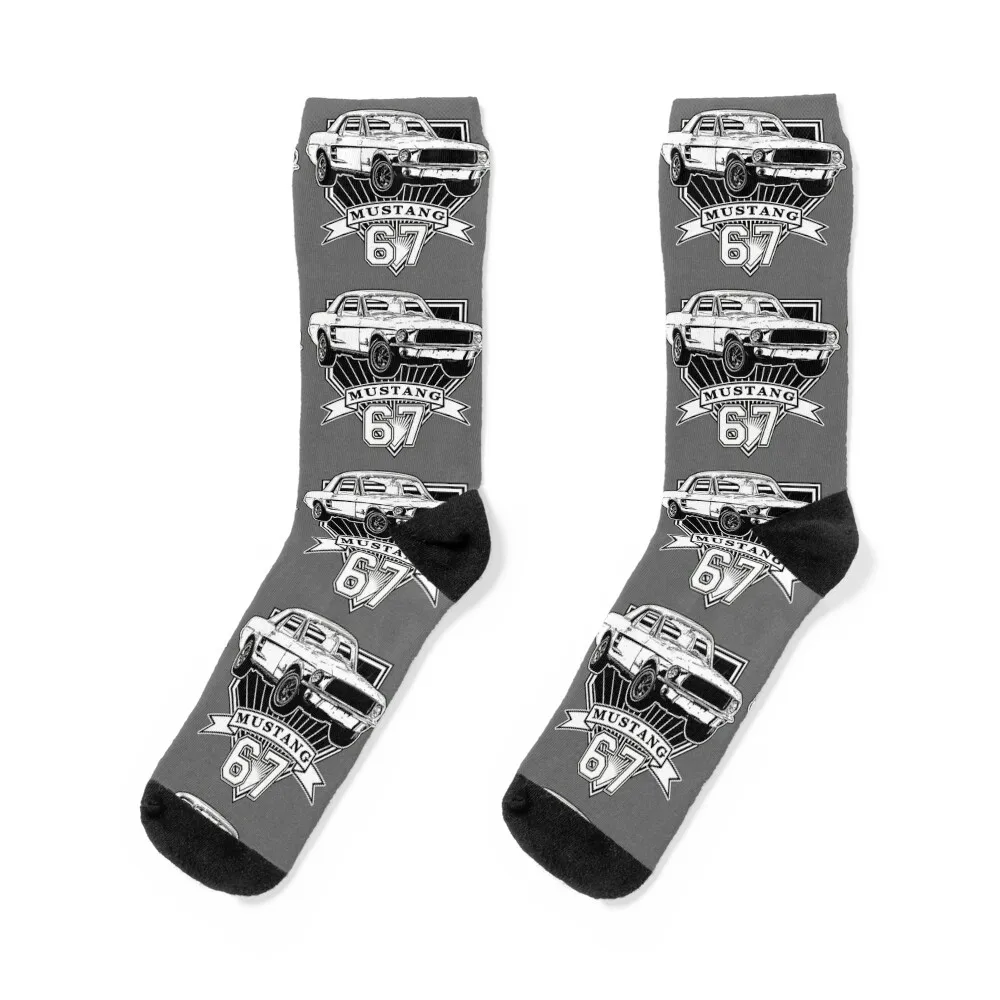 67 Mustang Coupe Socks cool japanese fashion christmas gift Socks Woman Men's