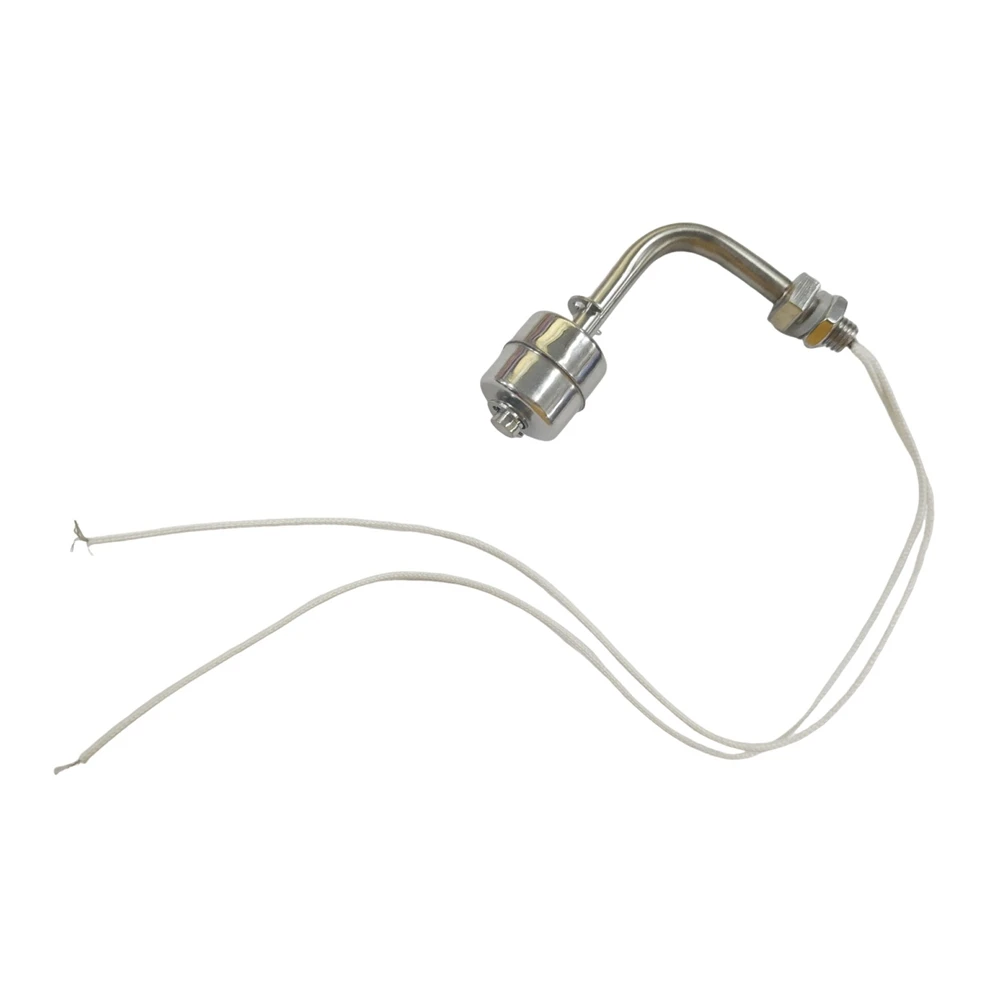 

Light Weight 10pc 75/100/150mm Stainless Steel Float Switch Tank Right Angle Water Level Sensor L Type Float Switch Controller 1