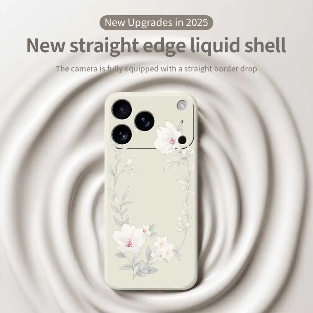 حافظة لهاتف آيفون 17 برو ماكس 17 Air 16 15 14 Plus 13 12 11 Pro Max XS Max XR 7 8 Plus 16E غطاء ناعم من السيليكون #5