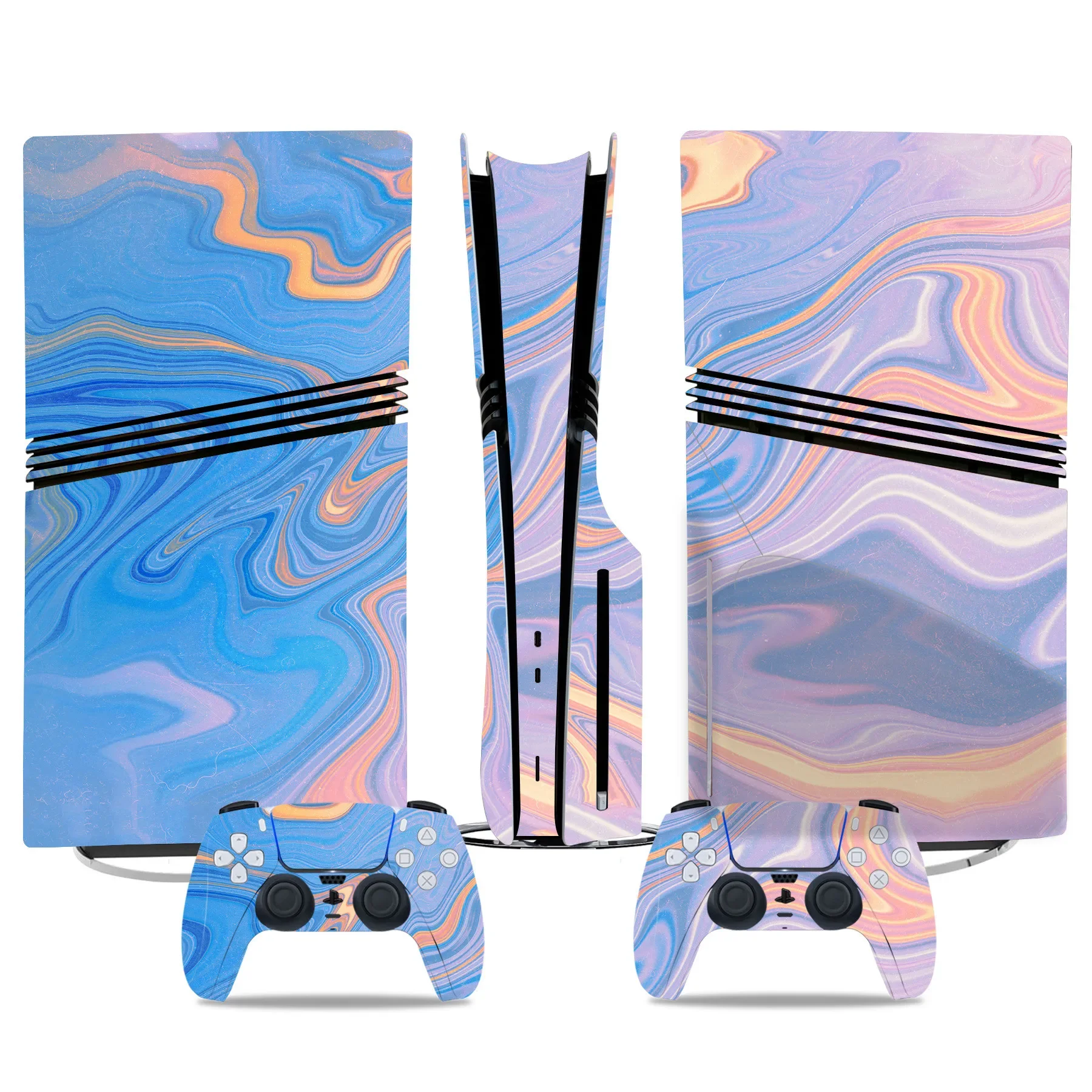 Nuevo Anime PS5 Pro disco piel pegatina Protector calcomanía cubierta para controlador de consola PS5 Pro disco piel pegatina vinilo