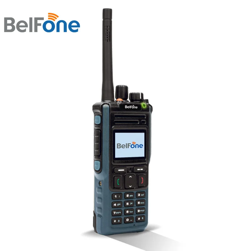 Belfone Hot Sale Dmr Tier 3 Handheld Walkie Talkie Display IP68 Trunking Radio (BF-TD950)