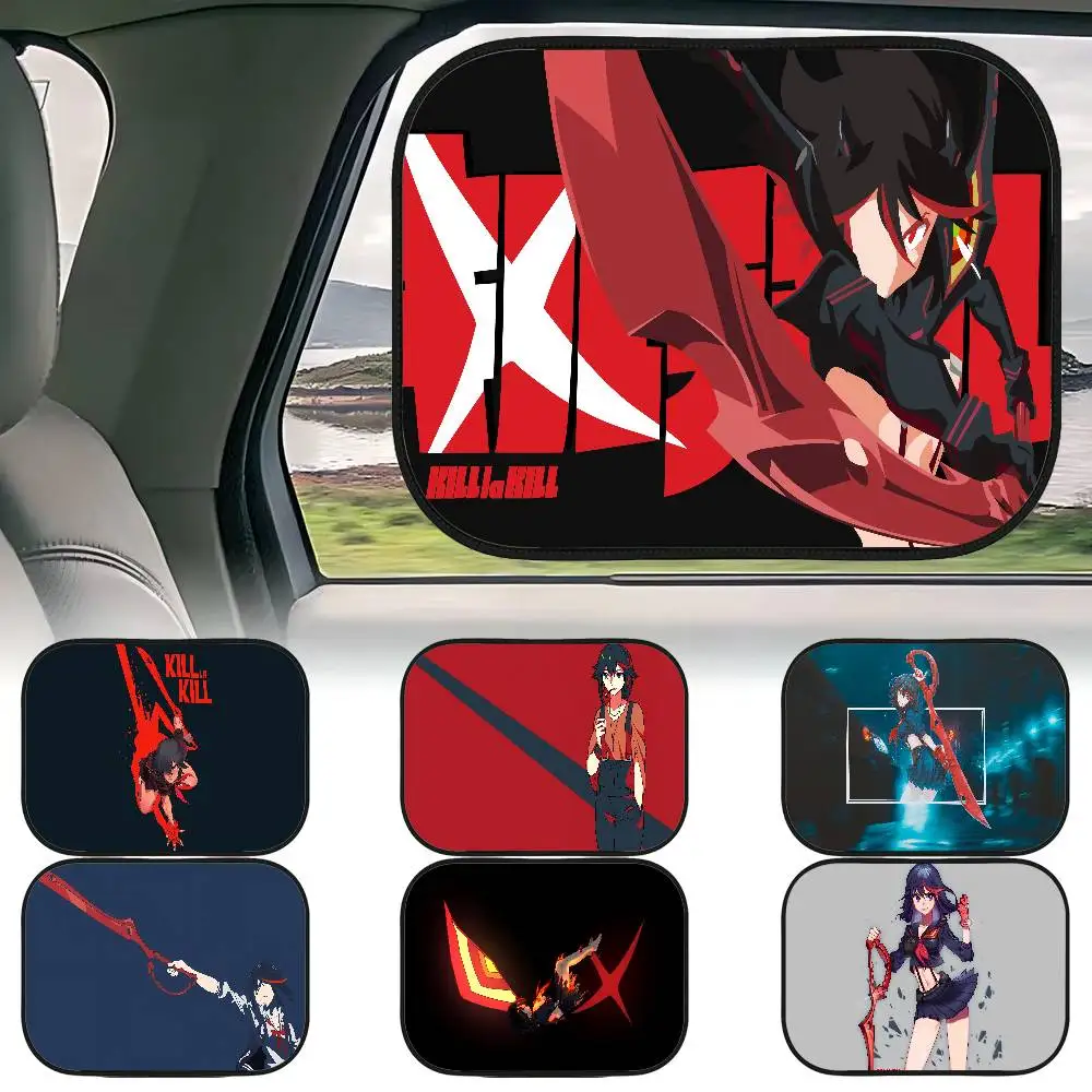 

K-Kill La Kill мультфильм анимация автомобильный солнцезащитный козырек летняя пленка для окон автомобиля солнцезащитный козырек солнцезащитный крем детское боковое окно солнцезащитный козырек занавеска