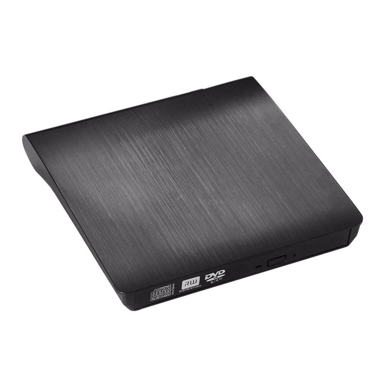 

Retail External DVD Drive USB 3.0 Portable CD DVD +/-RW Optical Drive Writer Compatible With Windows10/8/7 Laptop Desktop