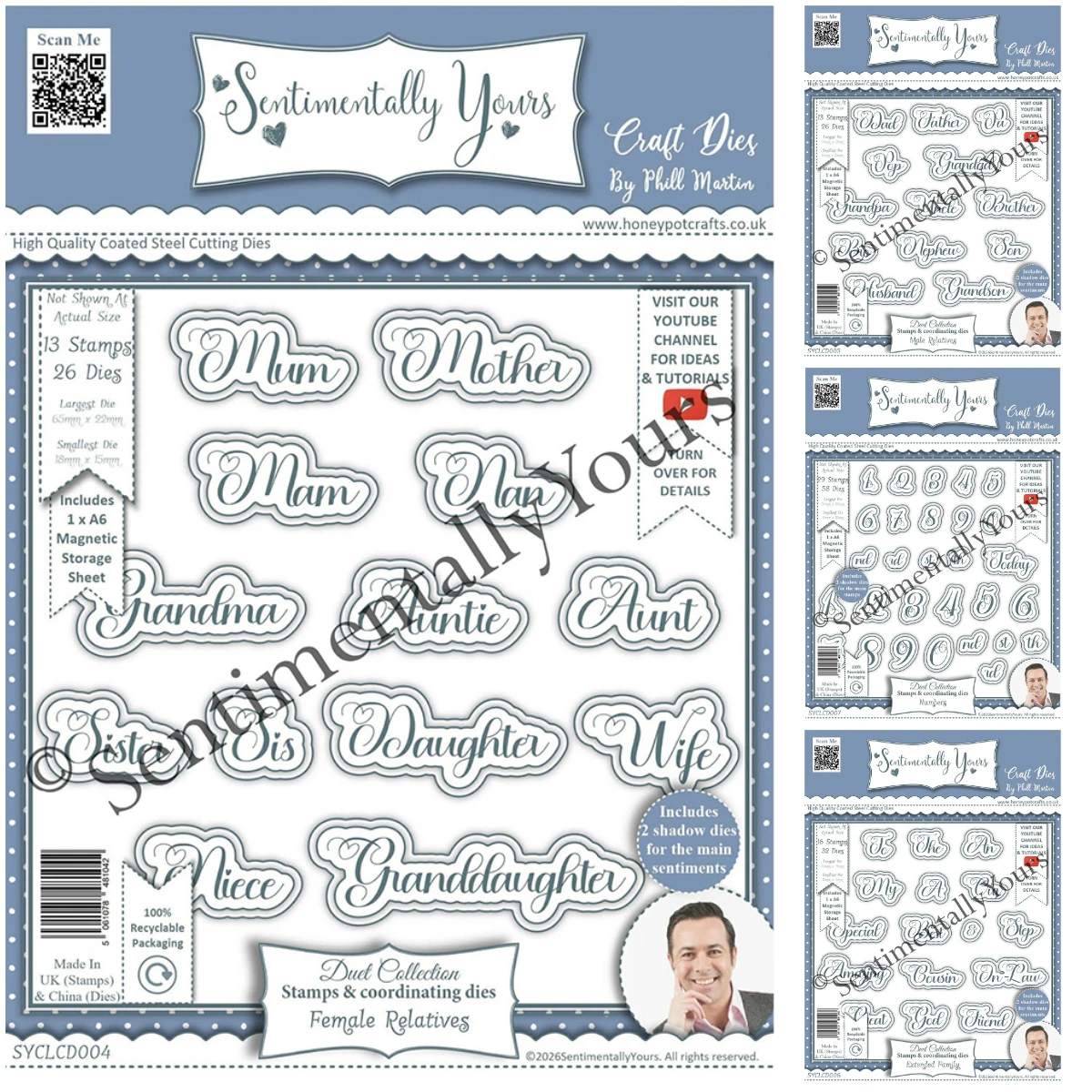 Matrices de découpe A5 pour scrapbooking, décoration de journal, pochoirs, gabarits de gaufrage, cartes de vœux DIY, motifs de famille (femmes et hommes)